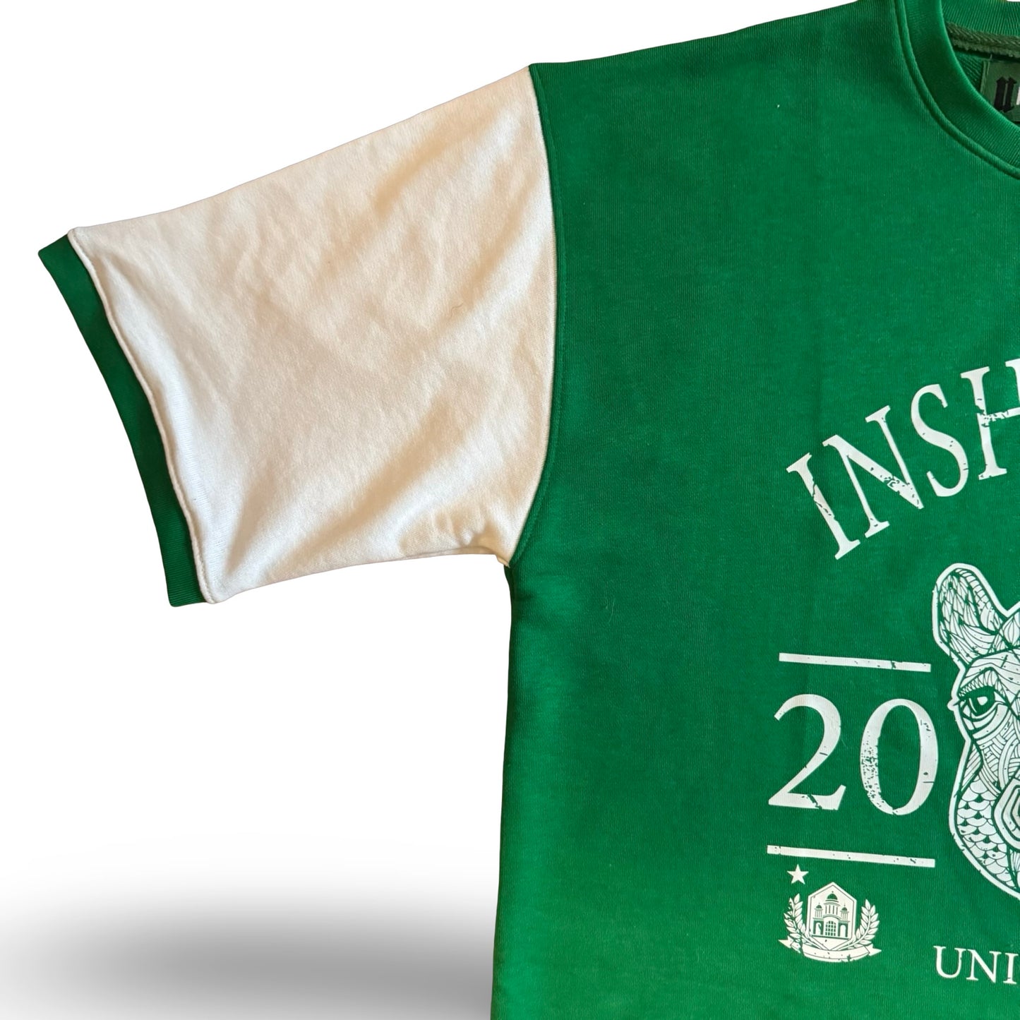 UNIVERSITY: GREEN/WHITE